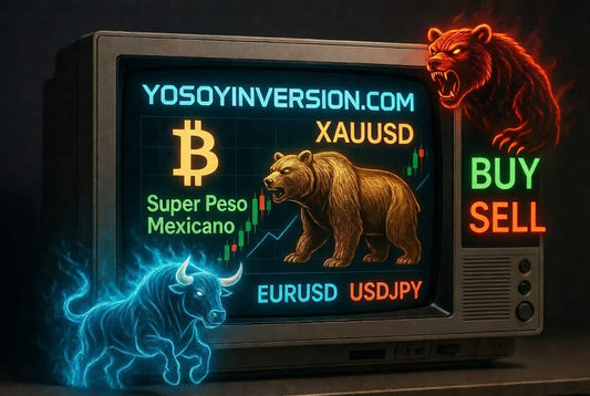 yo soy inversion foto pantalla buy sell toros vs osos SUPER PESO MEXICANO USD MXN